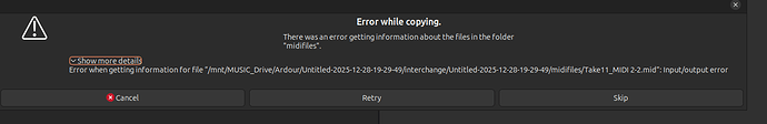 MidiFileCopyError