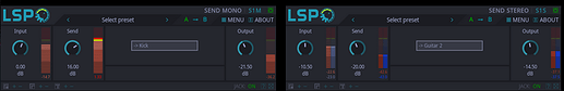 LSP SEND Linux Studio Plugins Project
