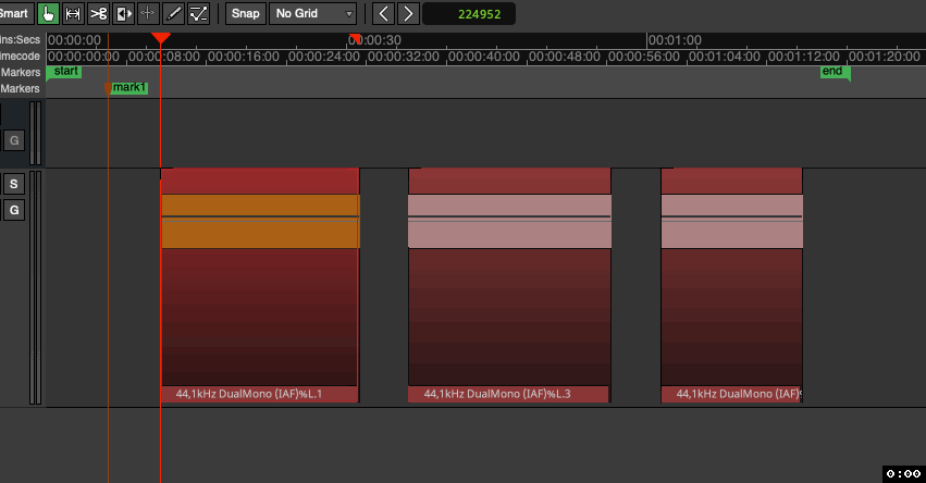 Ardour (8,12) - Playhead to Next Region Start (1)