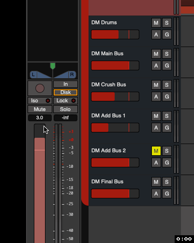 Ardour 9 - Fader dB Field Automatically Deselected