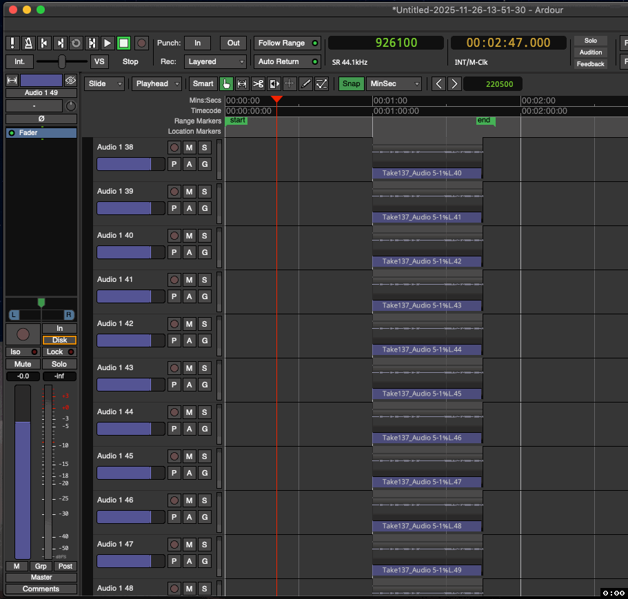 Ardour (8,12+) - Blocky Scrolling Is Annoying (1)