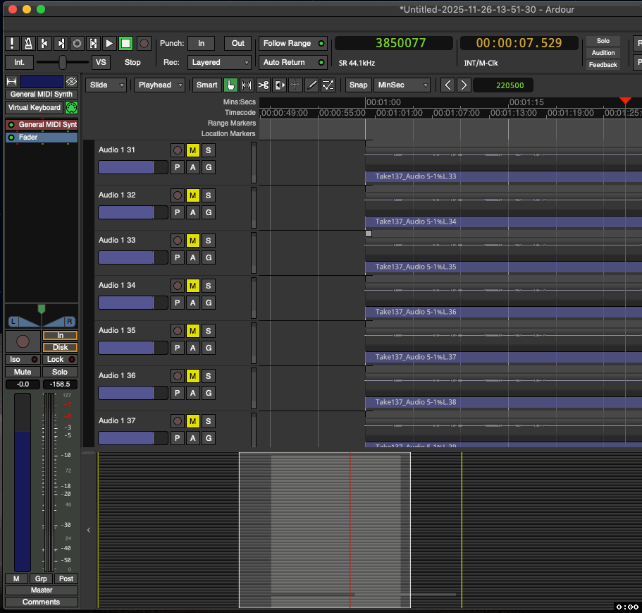 Ardour (8,12+) - Blocky Scrolling Is Annoying (3)